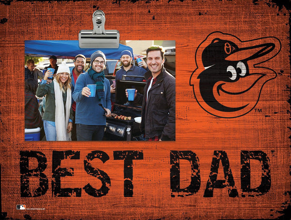 Baltimore Orioles 0893-Best Dad Clip Frame