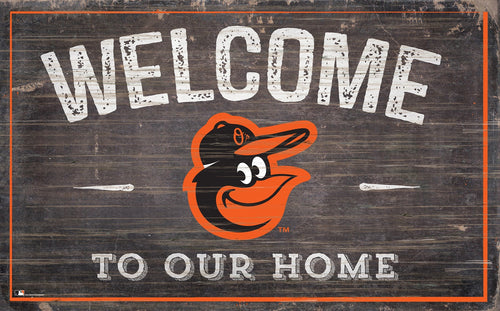 Baltimore Orioles 0913-11x19 inch Welcome Sign
