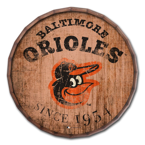 Baltimore Orioles 0938-Est date barrel top 16"