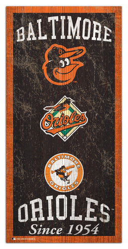 Baltimore Orioles 1011-Heritage 6x12