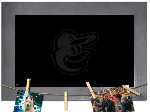 Baltimore Orioles 1016-Blank Chalkboard with frame & clothespins
