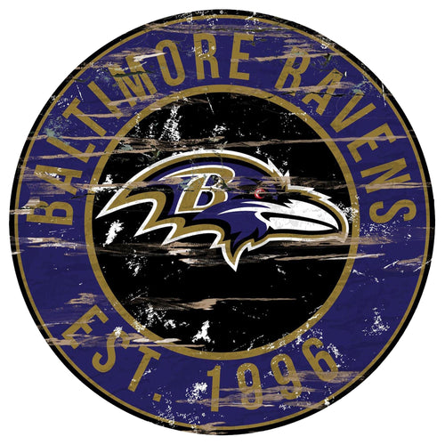 Baltimore Ravens 0659-Established Date Round