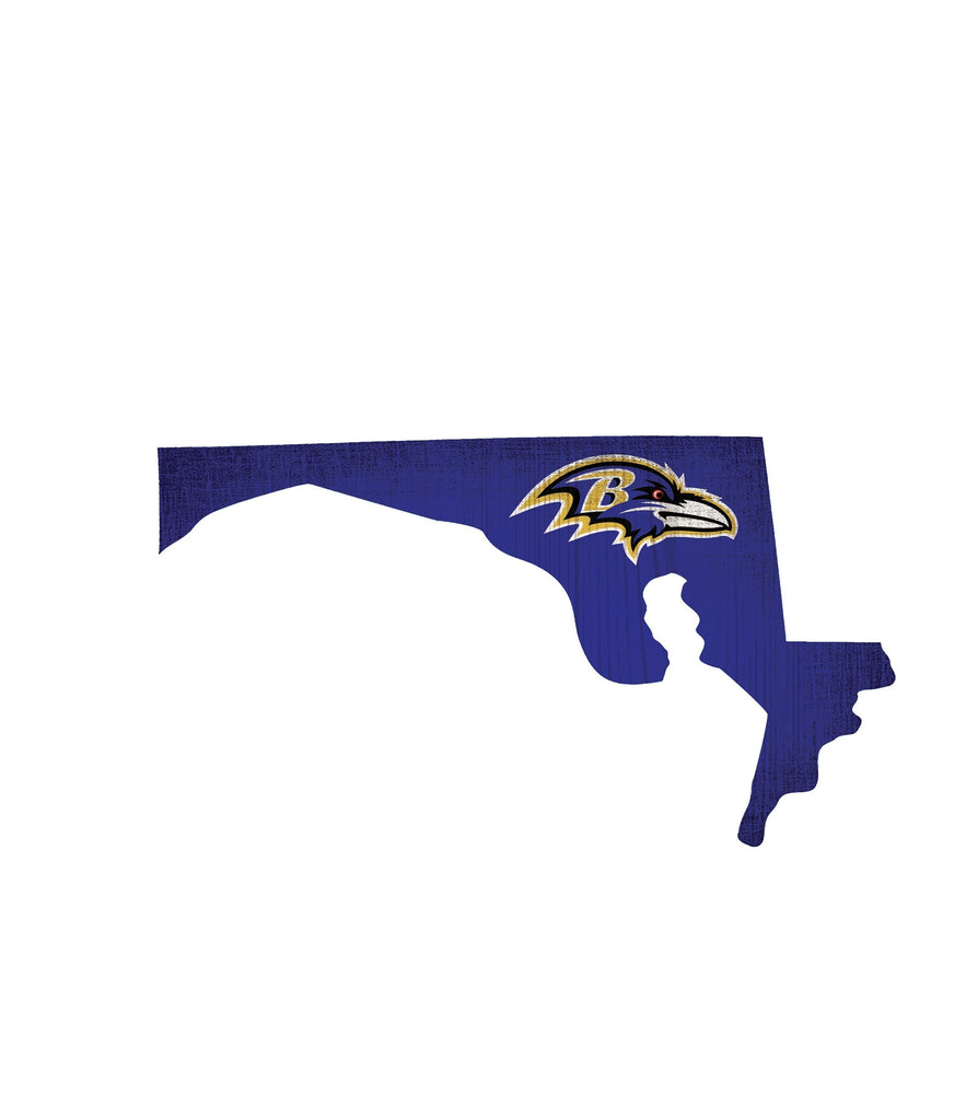 Baltimore Ravens 0838-12in Team Color State
