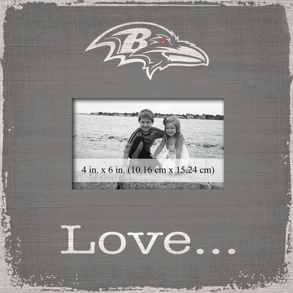 Baltimore Ravens 0942-Love Frame