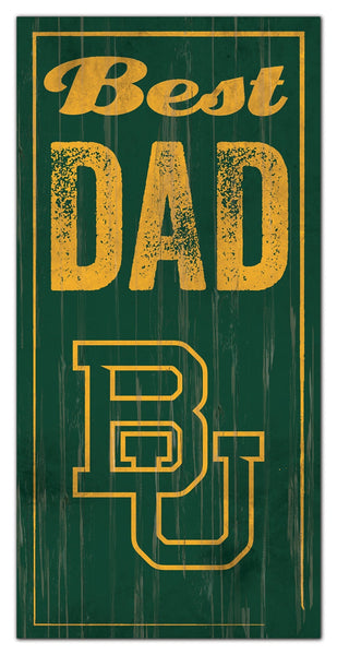 Baylor Bears 0632-Best Dad 6x12