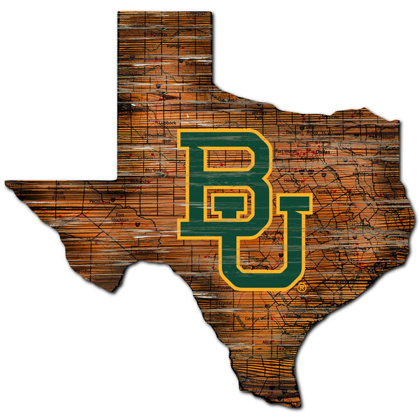 Baylor Bears 0728-24in Distressed State