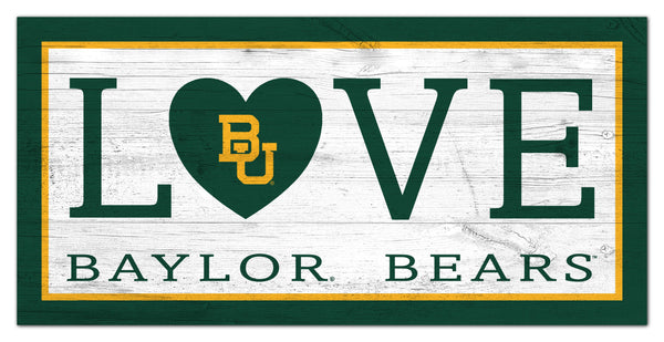 Baylor Bears 1066-Love 6x12