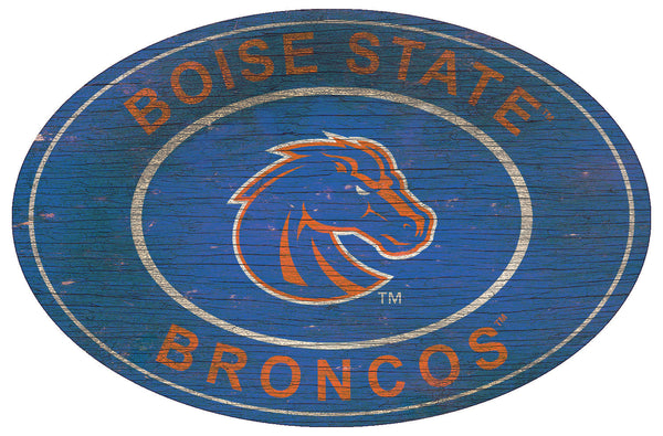 Boise State Broncos 0801-46in Heritage Logo Oval