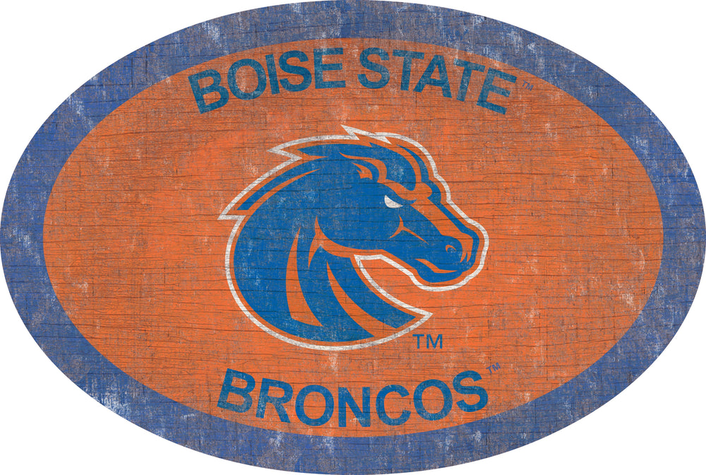 Boise State Broncos 0805-46in Team Color Oval