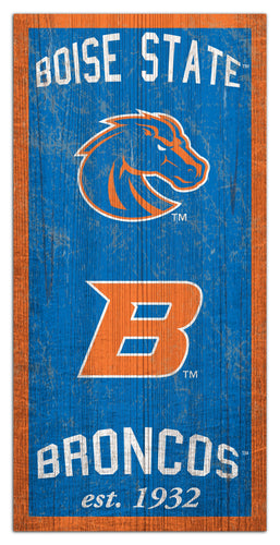 Boise State Broncos 1011-Heritage 6x12