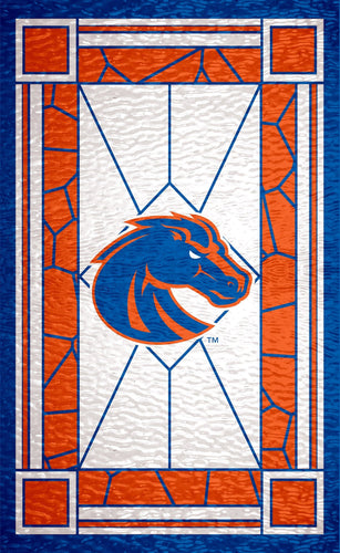 Boise State Broncos 1017-Stained Glass