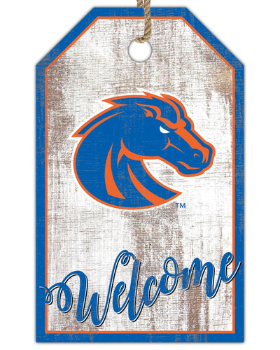 Boise State Broncos 2012-11X19 Welcome tag