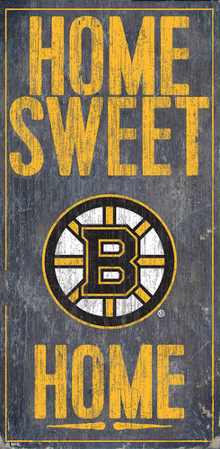 Boston Bruins 0653-Home Sweet Home 6x12