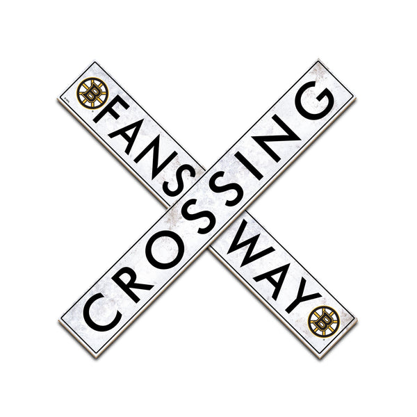 Boston Bruins 0982-Team Crossing - 24"