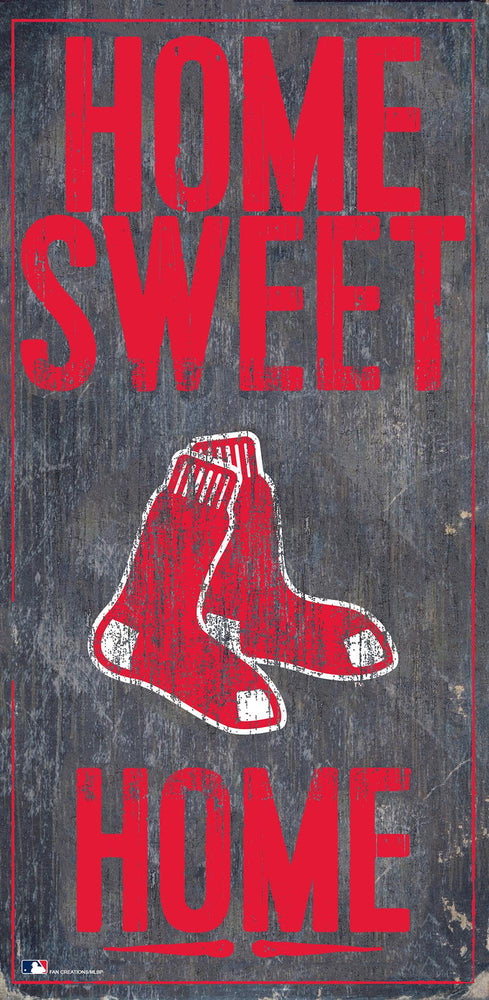 Boston Red Sox 0653-Home Sweet Home 6x12