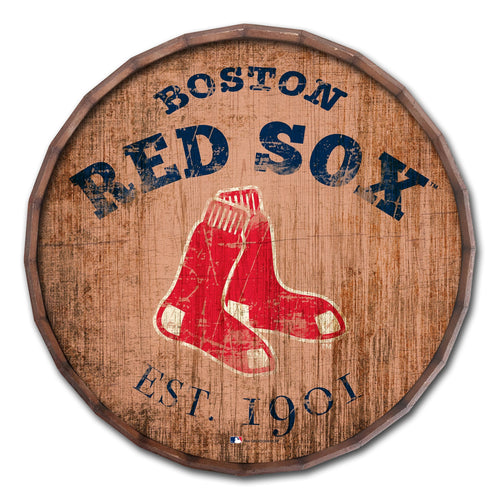 Boston Red Sox 0938-Est date barrel top 16"