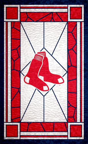Boston Red Sox 1017-Stained Glass