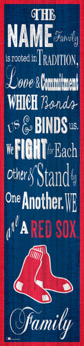 Boston Red Sox P0891-Family Banner 6x24