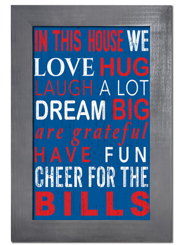 Buffalo Bills 0725-Color In This House 11x19