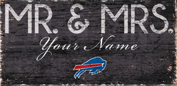 Buffalo Bills 0732-Mr. and Mrs. 6x12