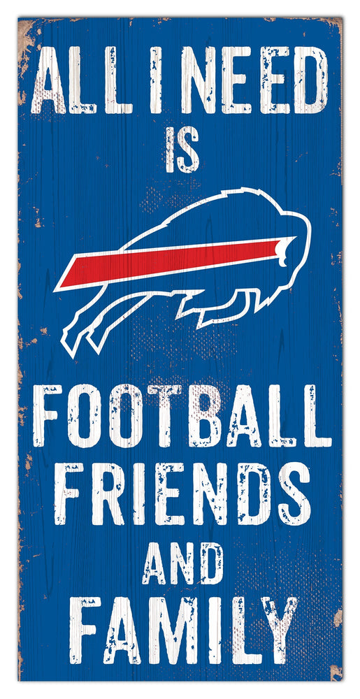 Buffalo Bills 0738-Friends and Family 6x12
