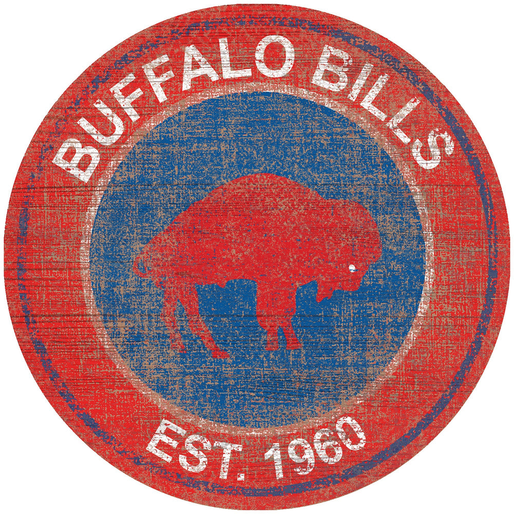 Buffalo Bills 0744-Heritage Logo Round
