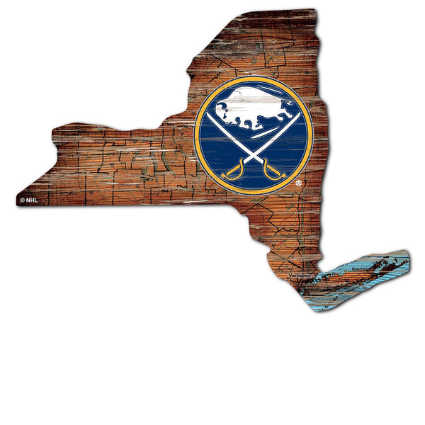 Buffalo Bills 0894-Road Map Mini State 12in