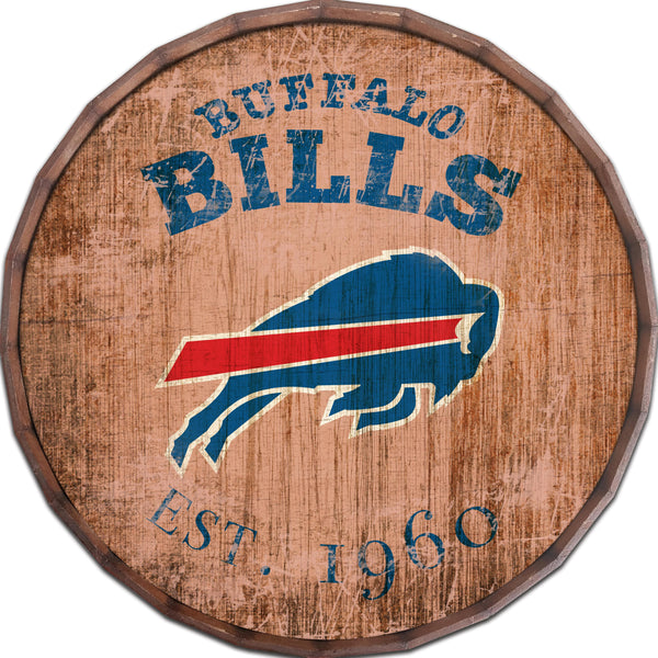 Buffalo Bills 0938-Est date barrel top 16"