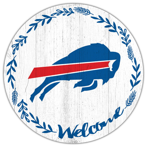 Buffalo Bills 1019-Welcome 12in Circle
