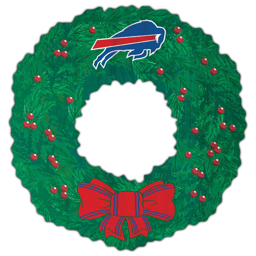 Buffalo Bills 1048-Team Wreath 16in