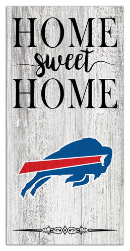 Buffalo Bills 2025-6X12 Whitewashed Home Sweet Home Sign