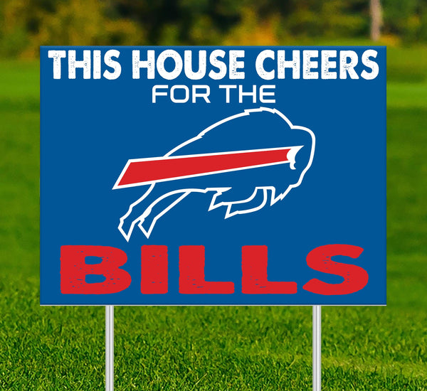 Buffalo Bills 2033-18X24 This house cheers for yard sign