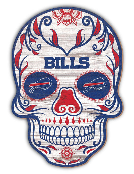 Buffalo Bills 2044-12�? Sugar Skull Sign