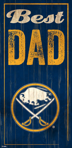 Buffalo Sabres 0632-Best Dad 6x12