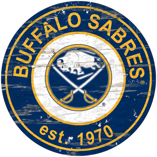 Buffalo Sabres 0659-Established Date Round
