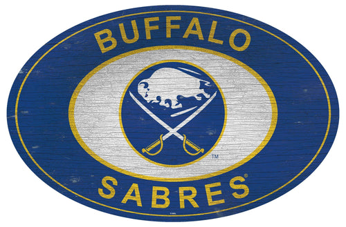 Buffalo Sabres 0801-46in Heritage Logo Oval