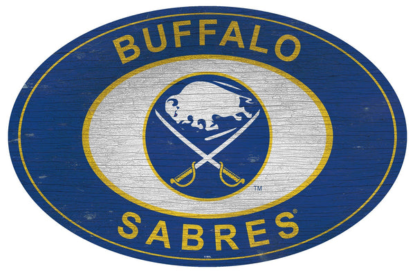 Buffalo Sabres 0801-46in Heritage Logo Oval