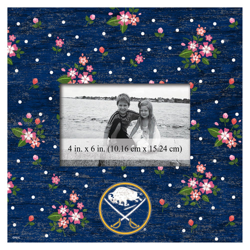 Buffalo Sabres 0965-Floral 10x10 Frame