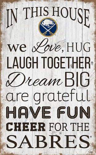 Buffalo Sabres 0976-In This House 11x19
