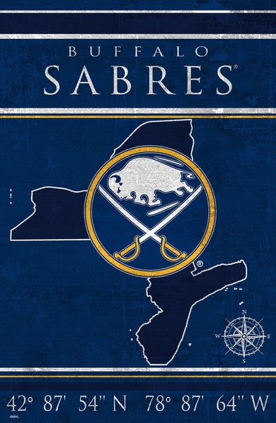 Buffalo Sabres 1038-Coordinates 17x26
