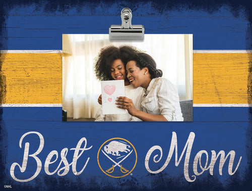 Buffalo Sabres 2017-Best Mom Clip Frame