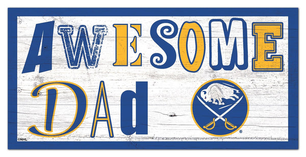 Buffalo Sabres 2018-6X12 Awesome Dad sign