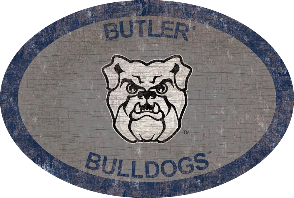 Butler Bulldogs 0805-46in Team Color Oval