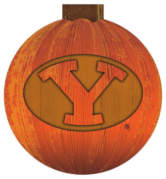 BYU Cougars 0924-Halloween Wall Art 12in