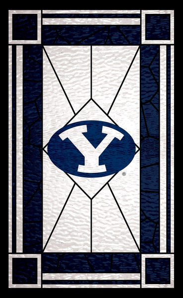 BYU Cougars 1017-Stained Glass