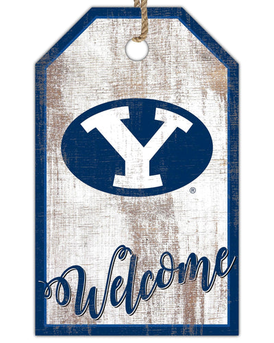 BYU Cougars 2012-11X19 Welcome tag