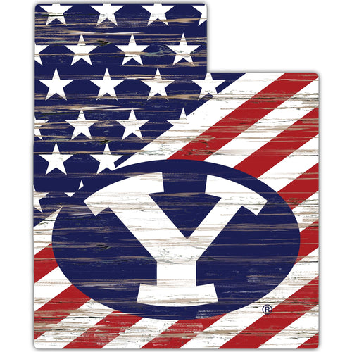 BYU Cougars 2043-12�? Patriotic State shape