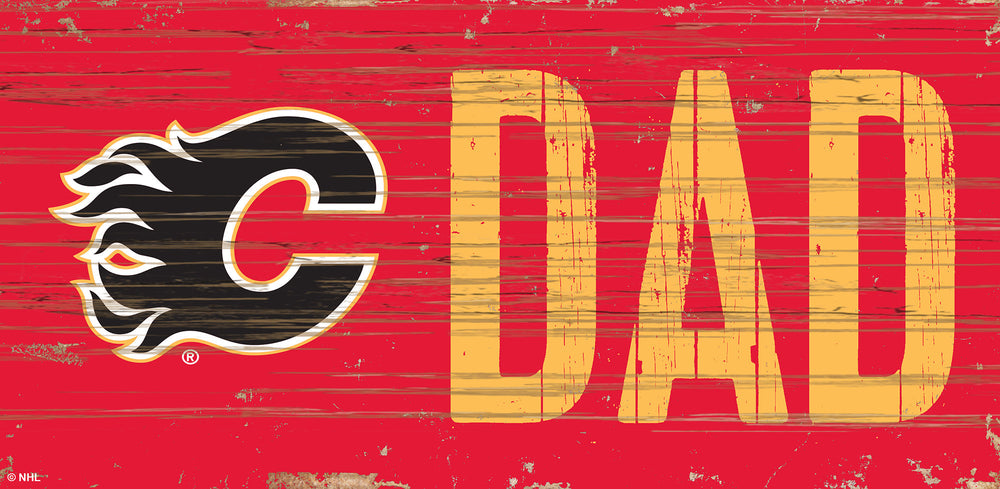 Calgary Flames 0715-Dad 6x12