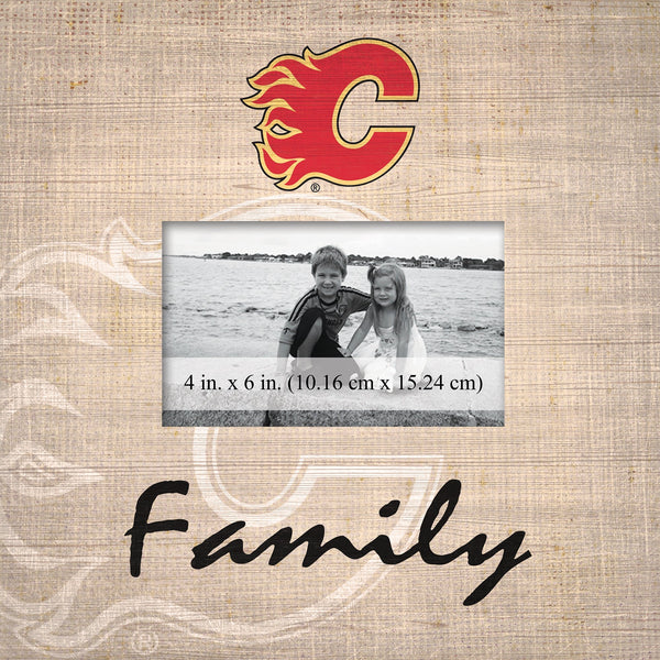 Calgary Flames 0943-Family Frame