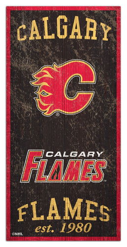 Calgary Flames 1011-Heritage 6x12
